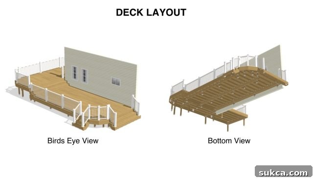 Advanced Deck Planning with Level Changes Architectural Deck Design for Calderwood Cottage
