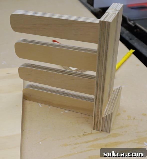 French Cleat Organizer for Track Saw Tracks 13 French cleat track storage
