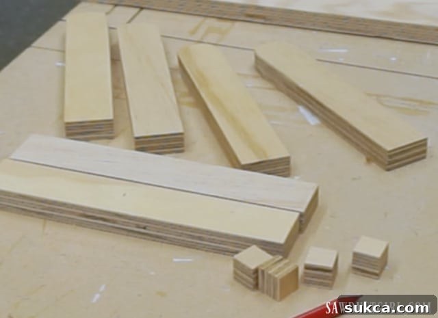 French Cleat Organizer for Track Saw Tracks 3 Parts for track storage