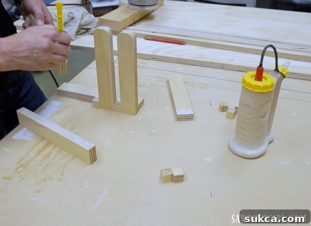 French Cleat Organizer for Track Saw Tracks 8 Making track saw storage