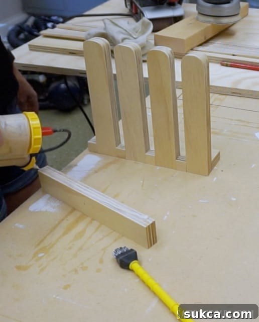 French Cleat Organizer for Track Saw Tracks 9 Flat storage for track saw tracks