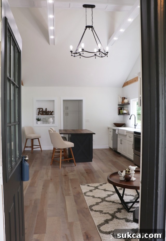 Calderwood Cottage exterior view, completed home renovation