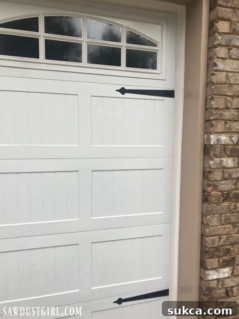 Close-up of bright white rubber weather stripping after cleaning with bathroom cleaner