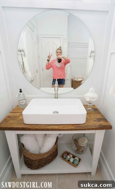 Artisan Crafted Custom Bathroom Vanity Design