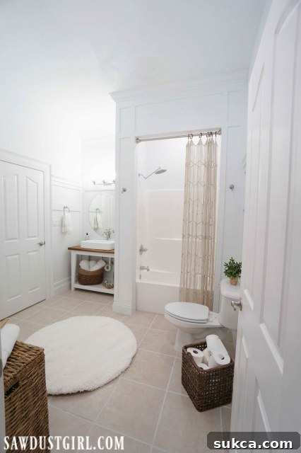 Stunning Modern Basement Bathroom Reveal