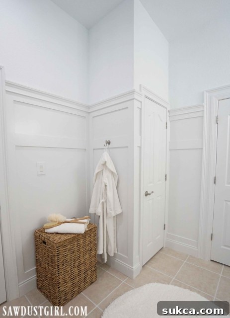 Bathroom Makeover with Freshly Painted Grout