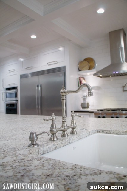 Stunning kitchen renovation reveal, showcasing meticulous design and high-quality finishes.
