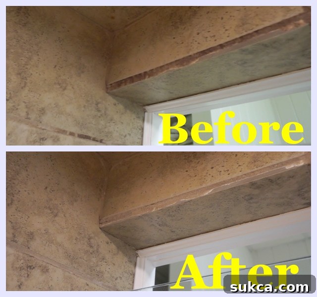 How to clean grout stains effectively Before and after deep cleaning shower grout