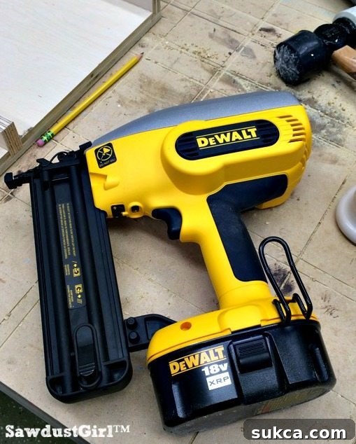 Dewalt nail gun.