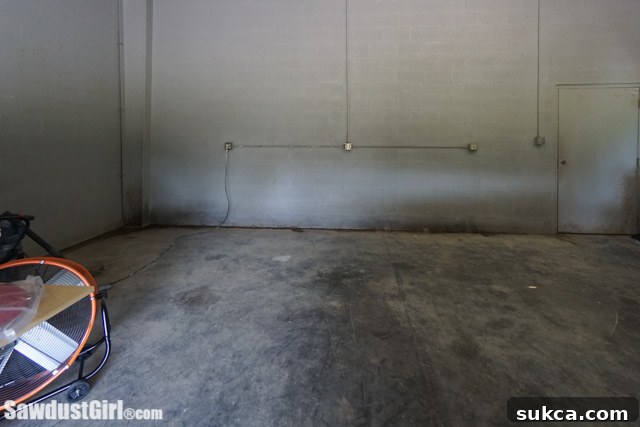 Revealing Workshop Grime After Initial Clean-Up and Decluttering
