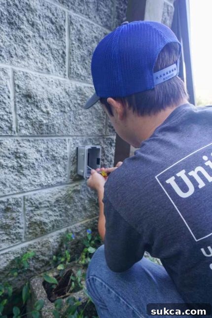 Outdoor GFCI Outlet New outdoor GFCI electrical outlet installation