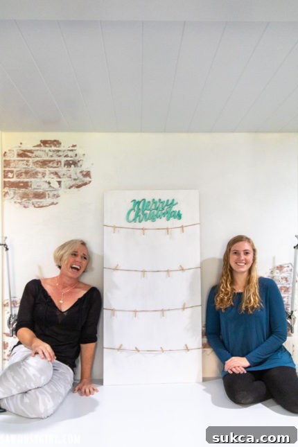 Crafting and Conversation: Spreading Arthritis Awareness Claire proudly holding the finished craft