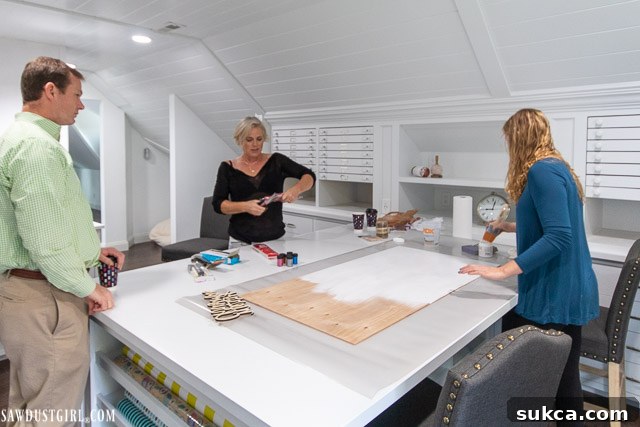 Inspiring Creativity Despite Arthritis Claire focused on crafting