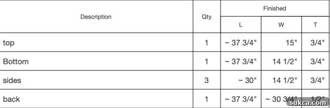 Preview of Systainer storage cabinet plans sheet 1.