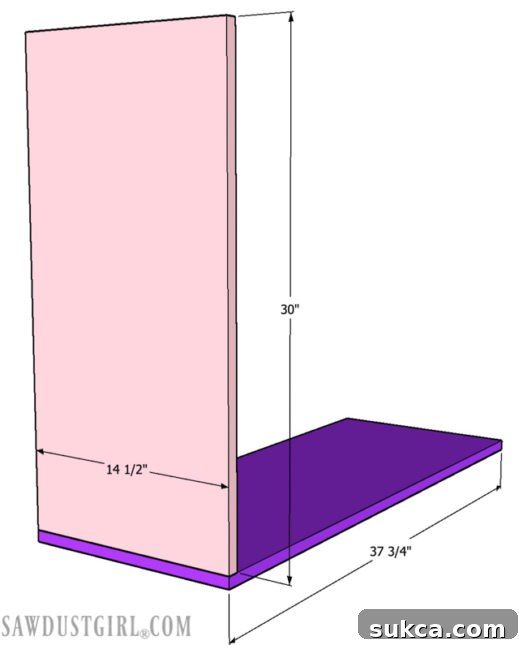 Preview of Systainer storage cabinet plans sheet 2.