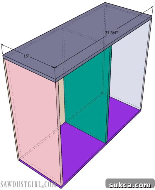 Preview of Systainer storage cabinet plans sheet 5, showing top alternatives.