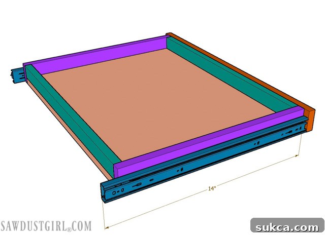 Preview of Systainer storage drawers plans sheet 6.