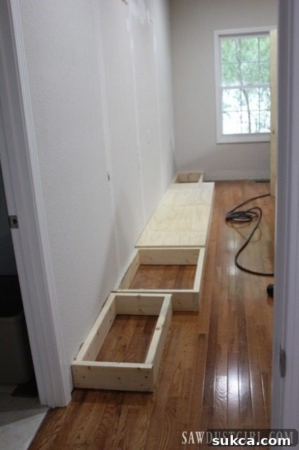 Building wardrobe cabinets on 2x6 base - Finding My Mojo: How to Get Your Motivation Back