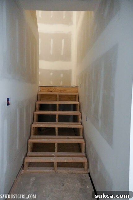Lodge Drywall Installation Update 5 13 Newly drywalled interior hallway with finished walls
