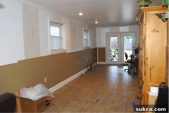 Room Cleared Out for Renovation