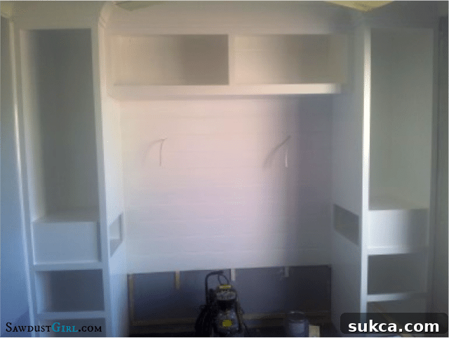 Completed White Wall Paneling Bedroom wall paneling in white after repaint