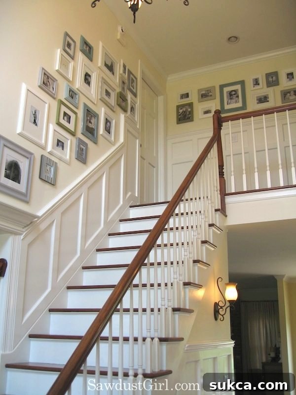 How to Make a Picture Frame Gallery Wall